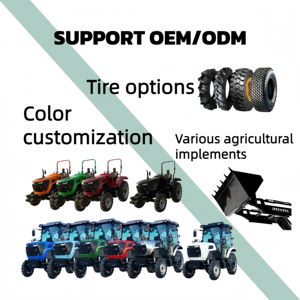 Équipement agricole, nouveau tracteur agricole de 60 ch, machine agricole compacte 4x4, équipement agricole diesel - Product Image 5