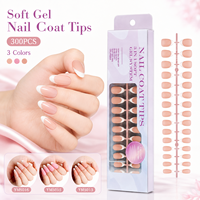 300 pièces en gros de faux ongles à presser en acrylique et gel souple, pour usage DIY et professionnel en salon, fournitures pour ongles artificiels