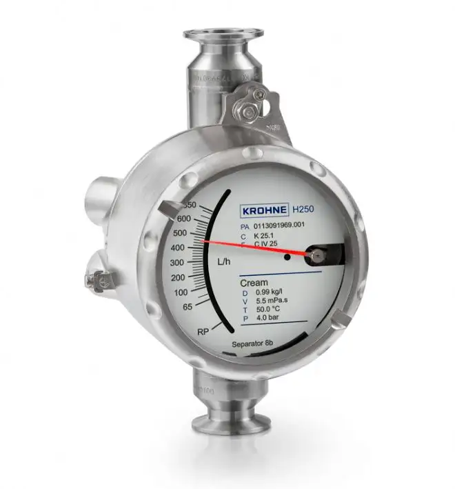 Krohne H250 M40 Variable Area Flowmeter For Liquids And Gases