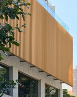 Columnas de Madera Plástica Compuesta (WPC) para Jardín, Resistentes al Agua, Tubos de Madera para Exteriores, Tubos para Techo