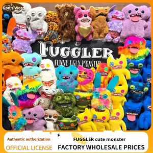 Fuggler, Muñeco de Peluche de Monstruo con Dientes Grandes, de Algodón, Divertido y Feo - Product Image 2