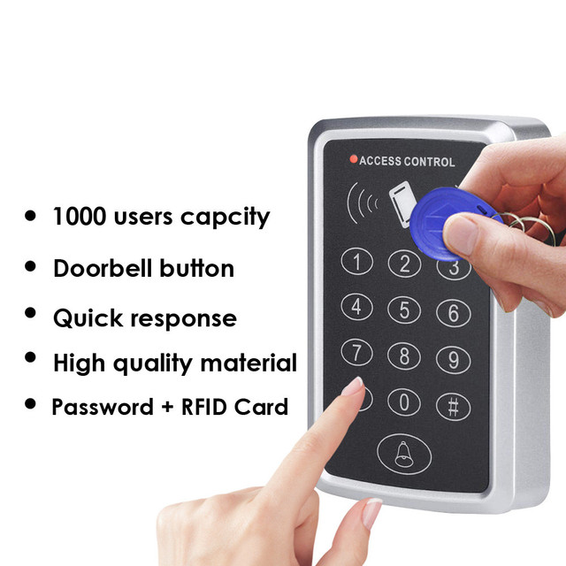 Wholesale Price Access Control System RFID 125Khz ID Access Card Reader for Property and Community Door Control Management