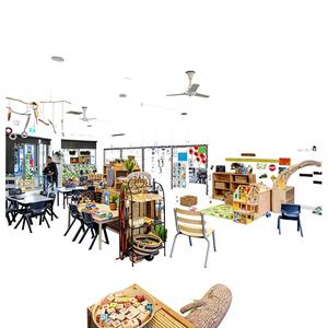 Meubles de garderie pour garderie Conception de salle de classe scolaire Meubles préscolaires modernes pour le centre d'apprentissage précoce pour enfants de la maternelle - Product Image 1