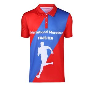 Polo de Alta Calidad 100% Poliéster con Logotipo Personalizado, Secado Rápido, Transpirable, para Golf, Deporte, Running, Gimnasio, Fitness, para Hombre - Product Image 1