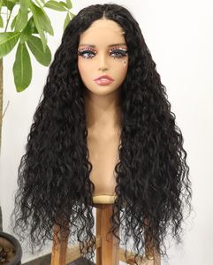 Vendedores al por mayor chinos 250 densidad 4x4 <span class=keywords><strong>pelucas</strong></span> delanteras de encaje onda de agua Color Natural prearrancado Peluca de pelo de cutícula virgen <span class=keywords><strong>para</strong></span> <span class=keywords><strong>mujeres</strong></span> - Product Image 1