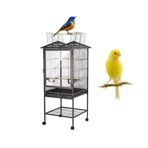 GSF <span class=keywords><strong>Cage</strong></span> à oiseaux pliable de grande taille bon marché <span class=keywords><strong>d</strong></span>'usine <span class=keywords><strong>Cage</strong></span> à oiseaux pliable de grande taille en fil métallique pour oiseaux de compagnie - Product Image 5