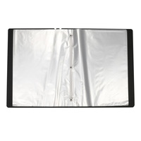 Protège-documents transparent professionnel en mousse PP format A4, 20 pochettes, pour présentation et organisation de dossiers