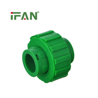 IFAN EN 15874 Vente en gros usine Raccord de plomberie PPR Outil de connexion de tuyaux PPR Union en plastique