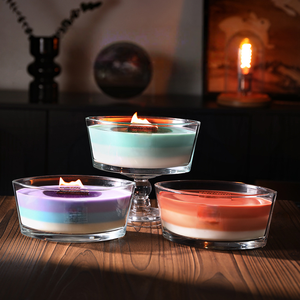 Coffret Cadeau pour Petites Entreprises : Bougie de Soja en Forme de <span class=keywords><strong>Bateau</strong></span> avec Couvercle en Bambou, <span class=keywords><strong>Cire</strong></span> Stratifiée, Remplissage pour Boîte d'Abonnement en Gros, Cadeau Personnalisé - Product Image 4