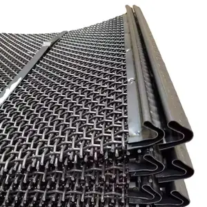 Customized manufacturer vibrating wire mesh screen for mine coal quarry recycle Mining machinery parts