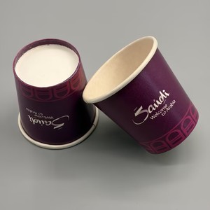 Gobelets en papier compostables écologiques à paroi simple pour jus, avec logo couleur personnalisé, 4oz-16oz, jetables pour boissons froides - Product Image 6