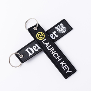 Khóa móc chìa khóa dệt hai mặt tùy chỉnh, logo tùy chỉnh, móc khóa quảng cáo bằng thép không gỉ, móc khóa dạng carabiner dùng cho ô tô, túi xách, hành lý, sử dụng tại nhà - Product Image 2