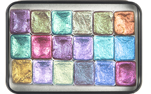 Renk kayması/bukalemun suluboya tava seti - Product Image 5