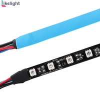 Bande lumineuse LED DMX512 RGBW 24V, SMD5050 30/60LEDs/m, bande intelligente étanche IP20/IP65 pour éclairage décoratif intérieur extérieur