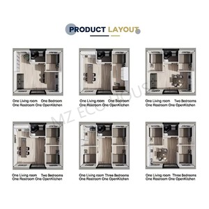 Large Container Home Granny Flat Australian Standards Prefab Home 4 Bedroom <strong>Lego</strong> Modular Log Cabin Building Kits Capsule House - Product Image 4