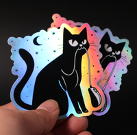 Autocollants en PVC imperméables et durables, arc-en-ciel, logo personnalisé, autocollants de dessins animés pour scrapbooking et marchandises