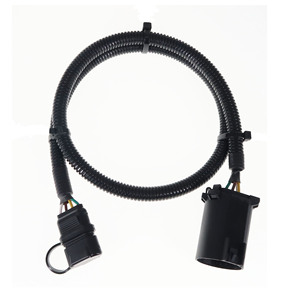 Faisceau de câbles de remorque 4 broches à 7 broches, 36 pouces, isolé en PVC noir, indice de protection IP65, pour connecteurs de style américain - Product Image 2