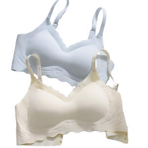 Sujetador cómodo y transpirable de encaje con aros, push-up, tirantes ajustables, de alta elasticidad y soporte, sin costuras, para chicas y estudiantes. - Product Image 4