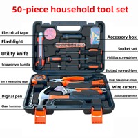 Ensemble d'outils professionnels durables et complets pour la maison, la maintenance et la réparation de machines, le travail du bois et le jardinage