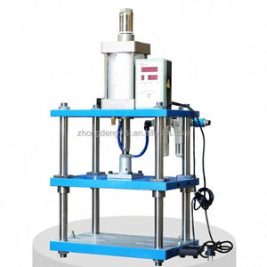 Four Column Three Board 200kg Pneumatic Punch Press Machine <b>Playing</b> <b>Card</b> Manual Electric Driven Pneumatic Punching Machine - Product Image 3