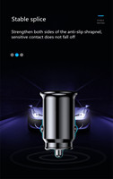 Mini chargeur de voiture double USB rapide 3.1A, adaptateur de charge rapide pour téléphone portable et tablette, chargeur de voiture pour Samsung