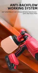 Pistola a Spruzzo Elettrica ad Alta Pressione da 1000ml con Due Batterie al Litio da 10 Celle e Caricatore Europeo - Product Image 3