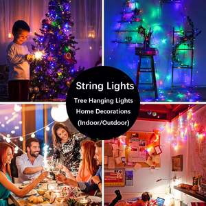 Guirlande lumineuse LED extérieure à piles 10M 110V 220V pour Noël, mariages, fêtes, jardins et décoration intérieure - Vente en gros - Product Image 5