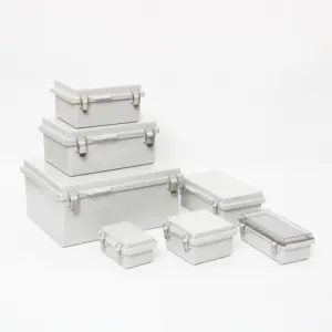 Outdoor Electrical ND--BG 500*400*200 Clear Cover Junction Box IP65 Waterproof With Mounting Plate