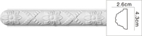 Belle couronne en polyuréthane moulure de plinthe murale légère moule de lambris en Pu décoratif moulage de panneau sculpté en Pu