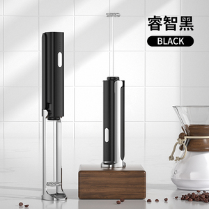 Cầm Tay Điện thép không gỉ Tự động sữa Frother với pin gấp đứng cho xe & hộ gia đình sử dụng - Product Image 1