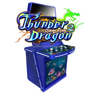 2023 fabricante chino gran oferta 2 jugadores mesa de juego de peces plegable Thunder Dragon