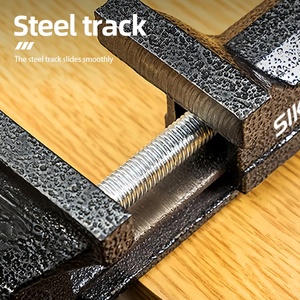Mini <span class=keywords><strong>étau</strong></span> de table pivotant industriel en acier moulé Q235 pour le travail du bois, <span class=keywords><strong>étau</strong></span> d'établi stable - Product Image 3