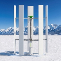 Surveillance du projet de système solaire complémentaire à grande échelle : éolienne à axe vertical de 50 kW avec rotor de 5,8 m de diamètre et 10 m de hauteur