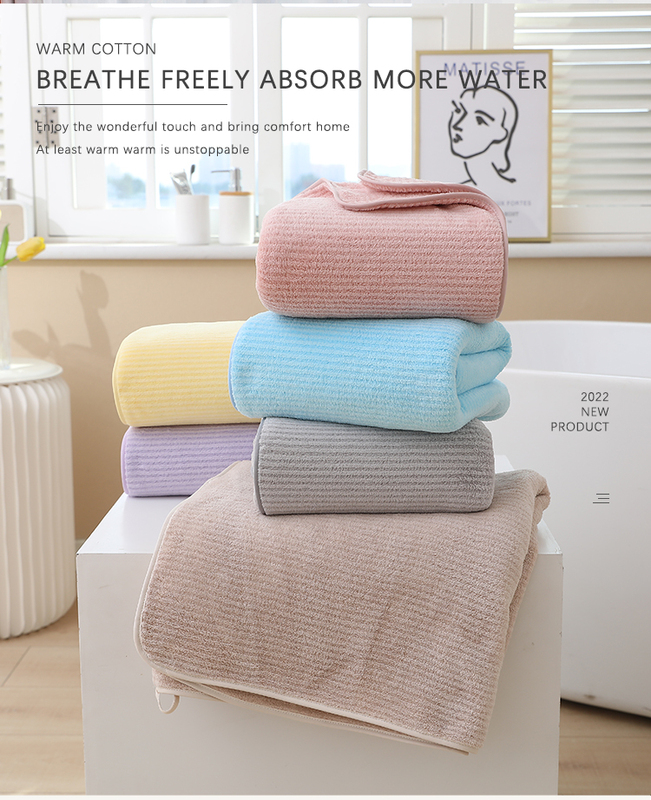 High Quality Coral Fleece Microfiber Bath