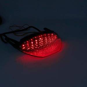 เหมาะสำหรับรถมอเตอร์ไซค์ HONDA <span class=keywords><strong>CBR600RR</strong></span> ปี 08-12 ไฟท้ายดัดแปลง ไฟเบรกและไฟเลี้ยวแบบรวม - Product Image 5