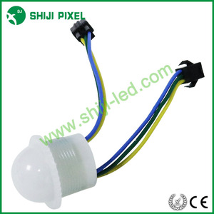 SHIJI Adressable cuss1903 punto luce RGB 26mm Pixel LED parco divertimenti Cabochon fiera luci per giostre - Product Image 4
