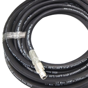 Manguera de alta presión 28Mpa 4060Psi 60C 140F de goma resistente para limpieza de autos con máquina de lavado. - Product Image 2