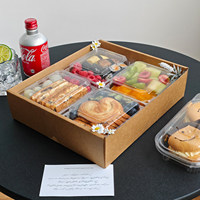 Boîte à tiroir en papier personnalisée pour sushis, emballage alimentaire portable et écologique pour sucre, nouilles, snacks, boîte cadeau de luxe, vente en gros