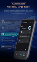 Dispositif de traduction vocale portable Z16 AI, traduction instantanée hors ligne en temps réel, écran OLED, 139 langues, voyages, affaires, apprentissage