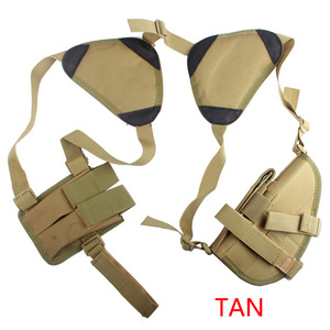 Verstelbare Dubbele Mag Zakje Schouderholster Tactische Nylon Pistool Oksel Verborgen Onderarm Schoudertas <span class=keywords><strong>Holster</strong></span> - Product Image 6