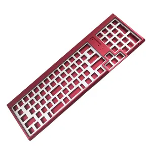 High Precision Custom CNC Machining Aluminum Mechanical Keyboard CNC Mechanical Keyboard Machining