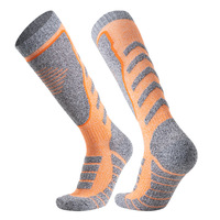 Haute Qualité Respirant Personnalisé Hiver Chaud Sports Épaissie Serviette Confortable Compression Ski Chaussettes D'hiver Genou Chaussettes