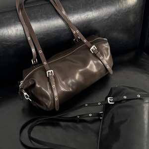 Sac à <span class=keywords><strong>main</strong></span> pour femme en cuir PU souple et lisse, structuré, à double bandoulière, <span class=keywords><strong>de</strong></span> taille carrée personnalisée en 3D - Product Image 6