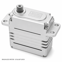 Servomoteur numérique sans balais XQ-POWER XQ-S9100D 100KG à couple élevé, bus série RS485, engrenage en acier inoxydable, bras robotique 12V