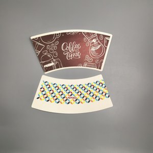 Matière première pour la fabrication de gobelets en papier, gobelets en papier imprimés avec revêtement PE, matière première pour gobelets en papier - Product Image 4
