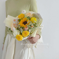Papel de Envolver Flores al por Mayor, 100% Impermeable, 65 micras, Colores Lisos y Diferentes, 2025
