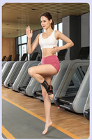 Produit très vendu : Manchon de compression unisexe réglable pour cheville, en nylon, pour blessures, attelle de sport pour cheville et genou