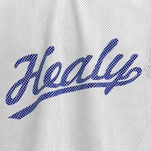 Camiseta Deportiva Retro Americana HEALY con Cuello en V, Malla Transpirable, Paneles en Contraste, Ligera, Secado Rápido, 100% Poliéster, Verano - Product Image 5