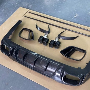 Kit de cuerpo de fibra de carbono completamente seco estilo B de alta calidad difusor trasero para <span class=keywords><strong>Mercedes</strong></span> <span class=keywords><strong>AMG</strong></span> GT63 - Product Image 2
