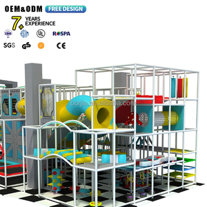 Equipo de Juego Interior para Niños en Oferta, Parque Infantil Comercial con Trampolín para Niños - Product Image 1